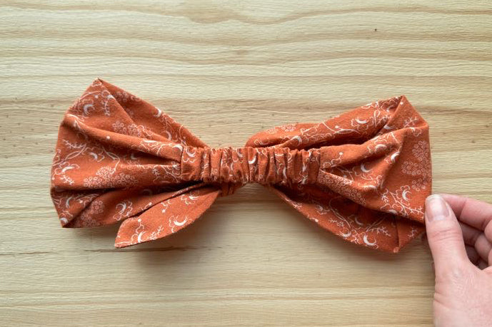 Orange Print Headband
