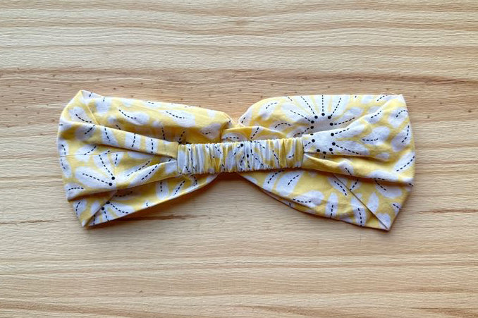 Yellow Floral Headband