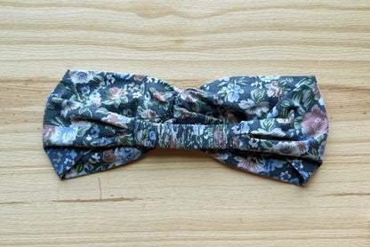 Chambray 90's Floral Headband