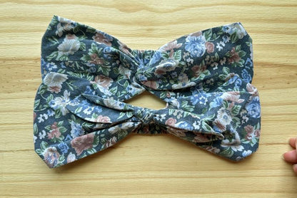 Chambray 90's Floral Headband