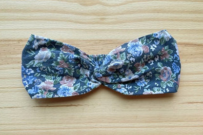 Chambray 90's Floral Headband
