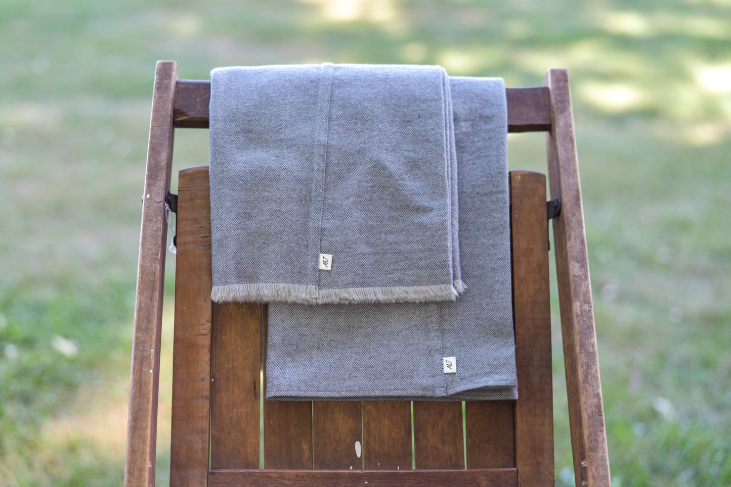 Gray Flannel Infinity Scarf