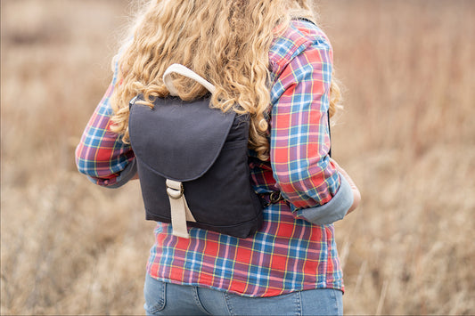 Mini Canvas Backpack