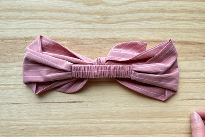 Pink Stripe Headband