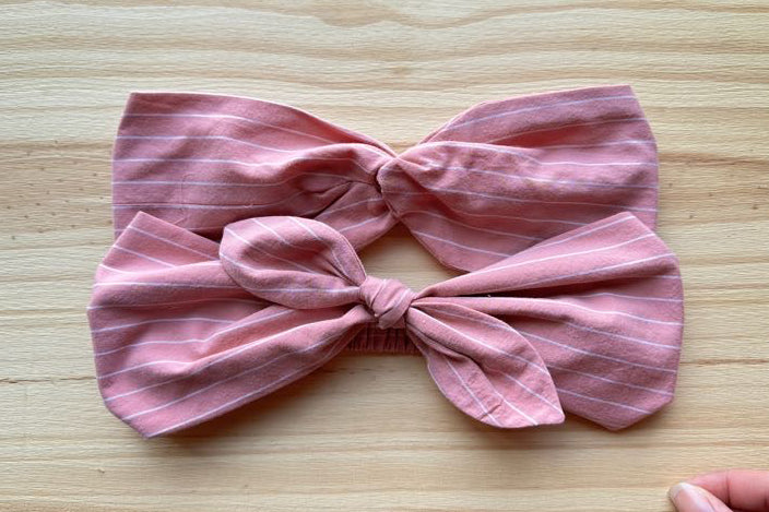 Pink Stripe Headband