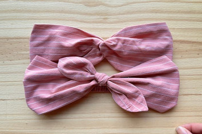 Pink Stripe Headband
