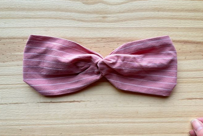 Pink Stripe Headband