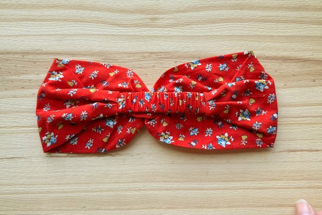 Red Floral Headband