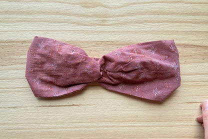 Red Paisley Headband