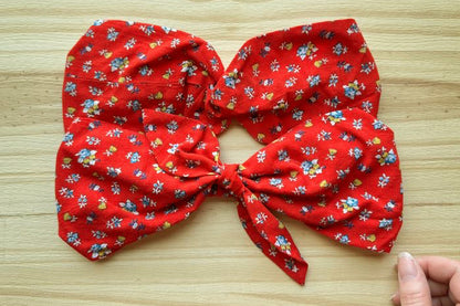 Red Floral Headband