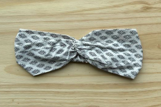 White Diamond Floral Headband