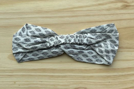 White Diamond Floral Headband