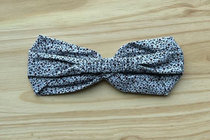 Blue & Brown Floral Headband