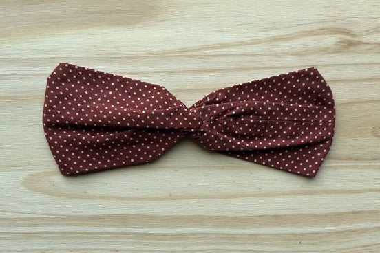 Brown Dot Headband