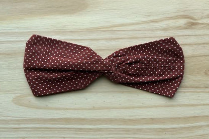 Brown Dot Headband