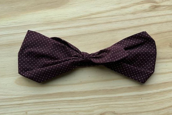 Brown Dot Headband