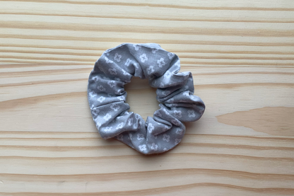 Gray Diamond Scrunchie