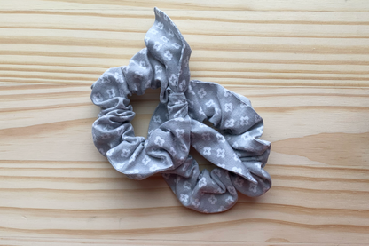 Gray Diamond Scrunchie