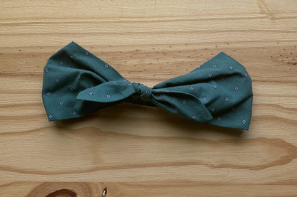 Green Print Headband