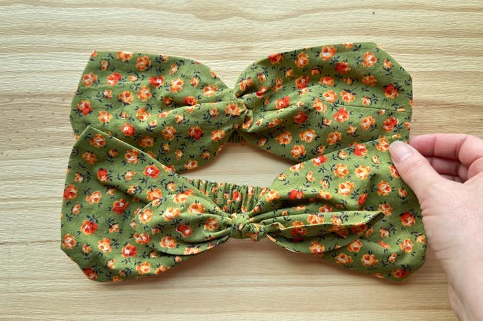 Green Floral Headband