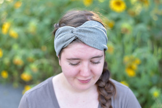 Gray Flannel Headband