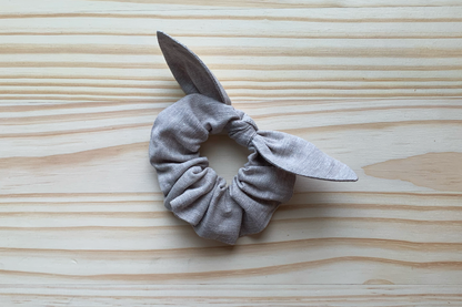 Natural Linen Scrunchie