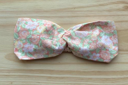 Orange Floral Headband