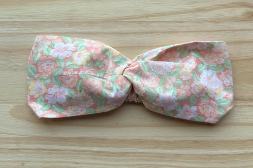 Orange Floral Headband