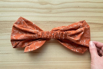 Orange Print Headband