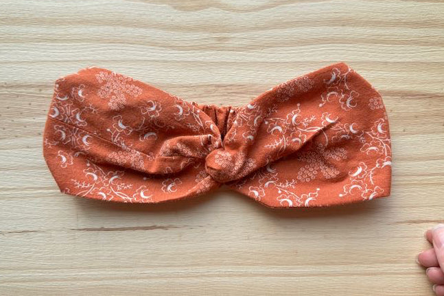 Orange Print Headband