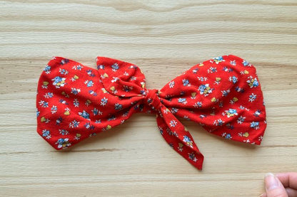 Red Floral Headband