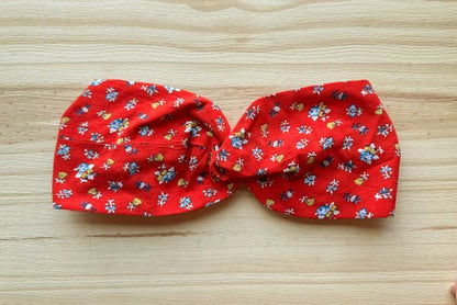 Red Floral Headband