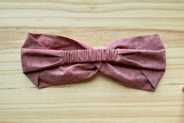Red Paisley Headband