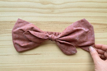 Red Paisley Headband