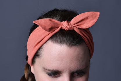 Coral Pink Headband