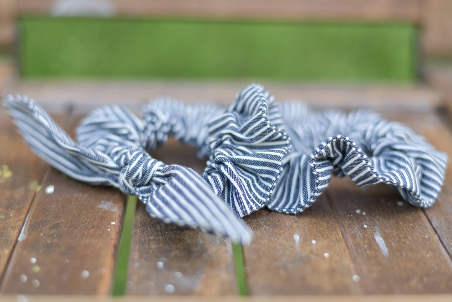 Railroad Stripe Scrunchie