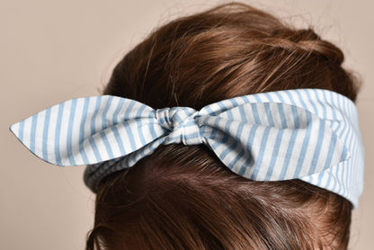 Blue Stripe Headband