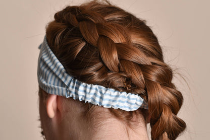 Blue Stripe Headband