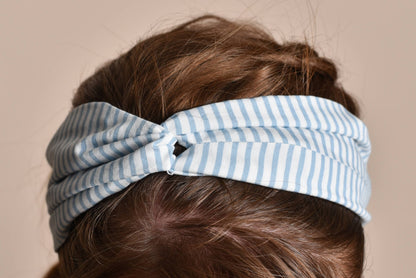 Blue Stripe Headband