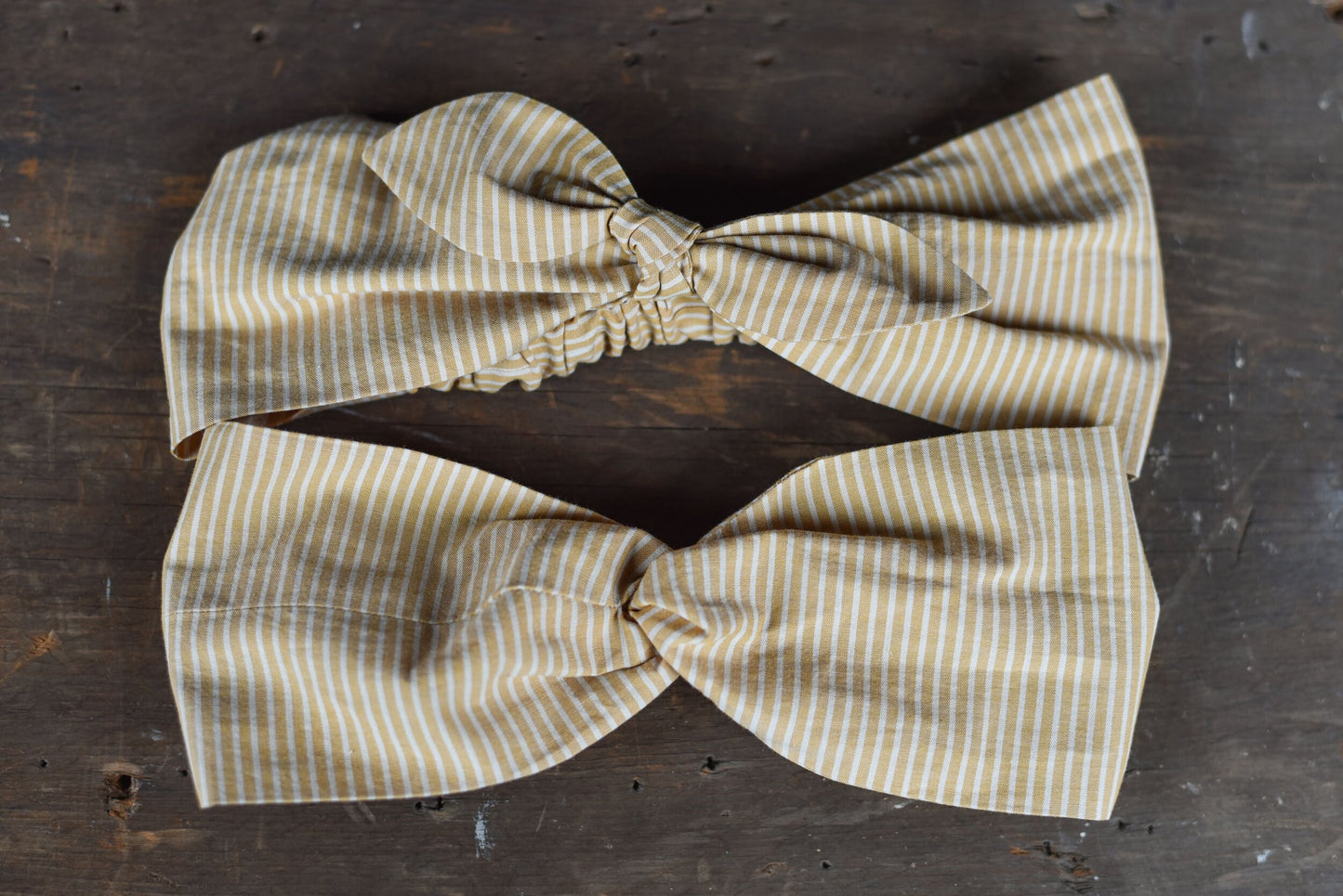 Yellow Stripe Headband