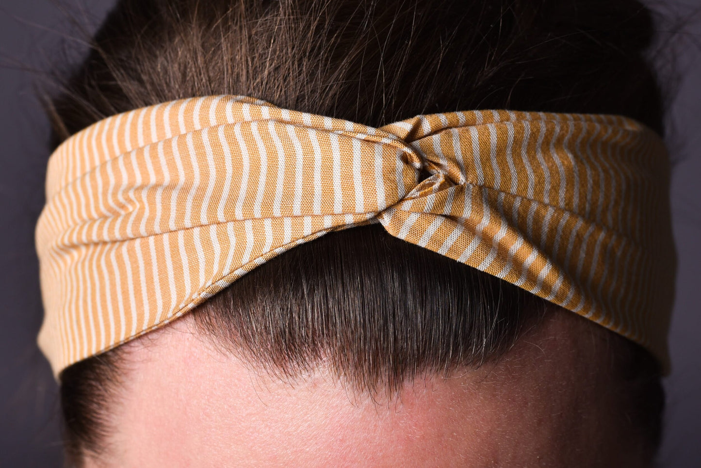 Yellow Stripe Headband