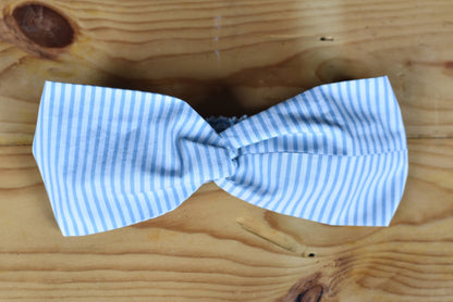 Blue Stripe Headband