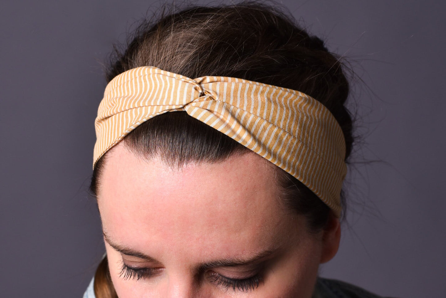 Yellow Stripe Headband