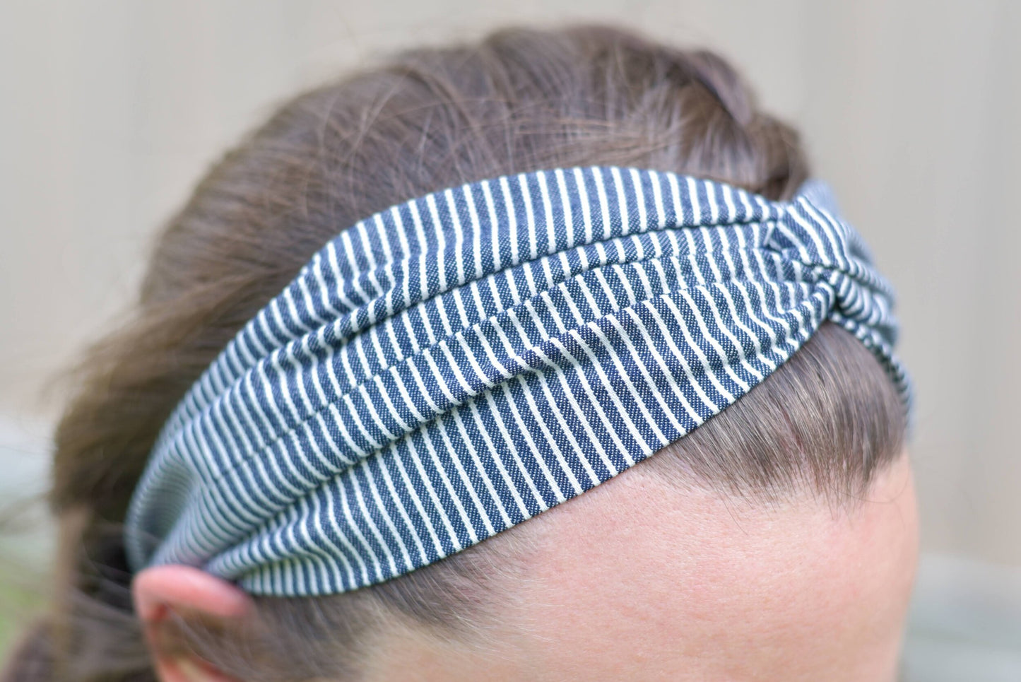 Railroad Stripe Headband