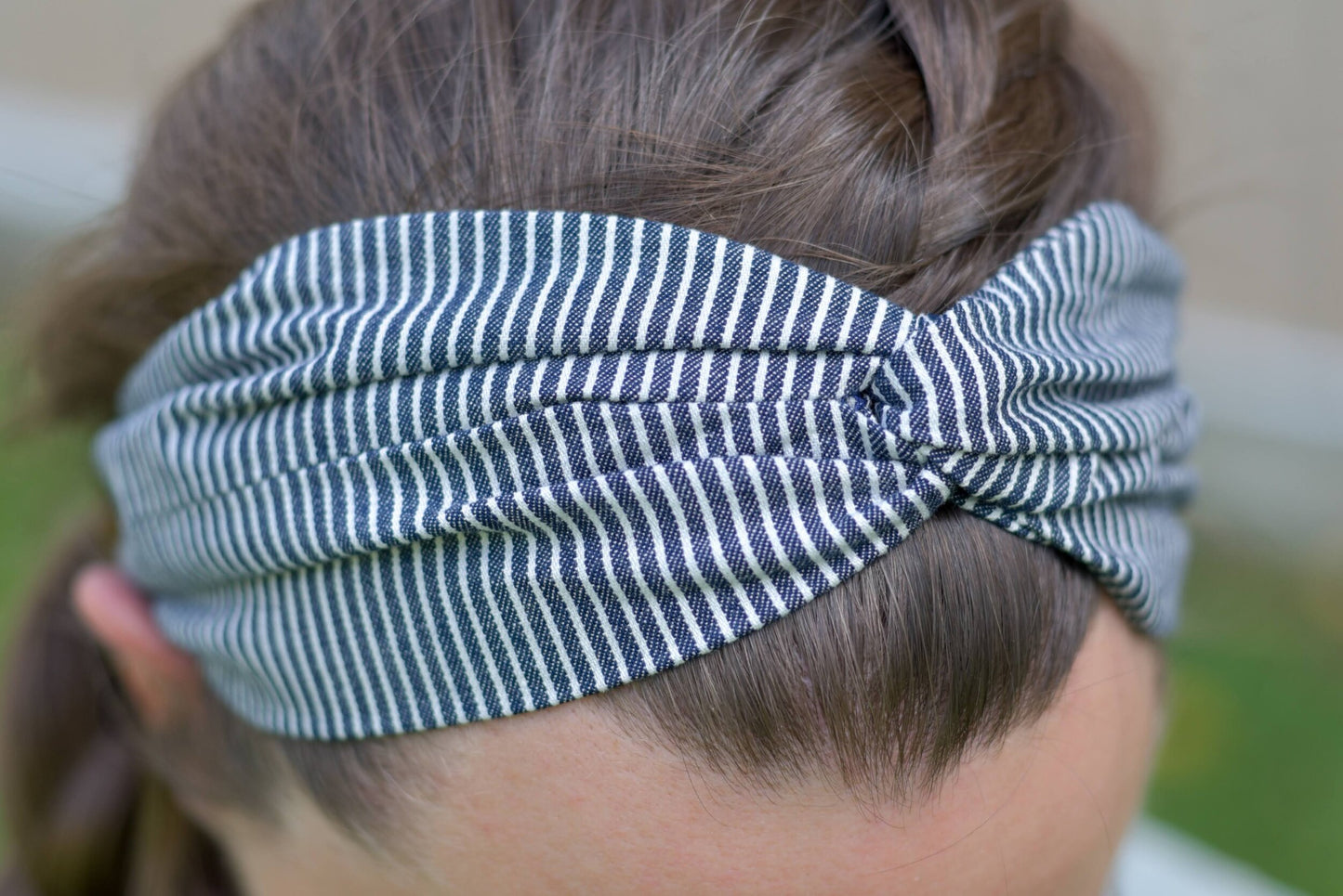 Railroad Stripe Headband