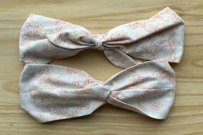 Orange Butterfly Headband
