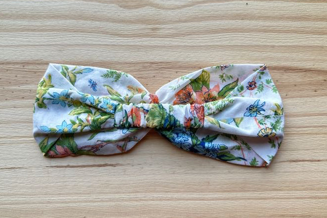 White Floral Headband