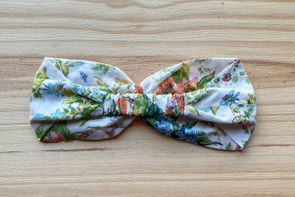 White Floral Headband