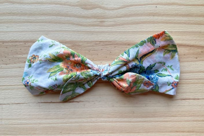 White Floral Headband