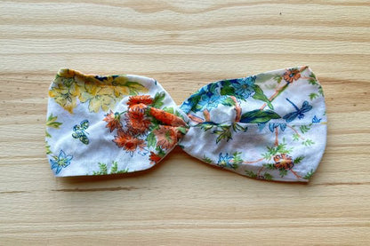 White Floral Headband